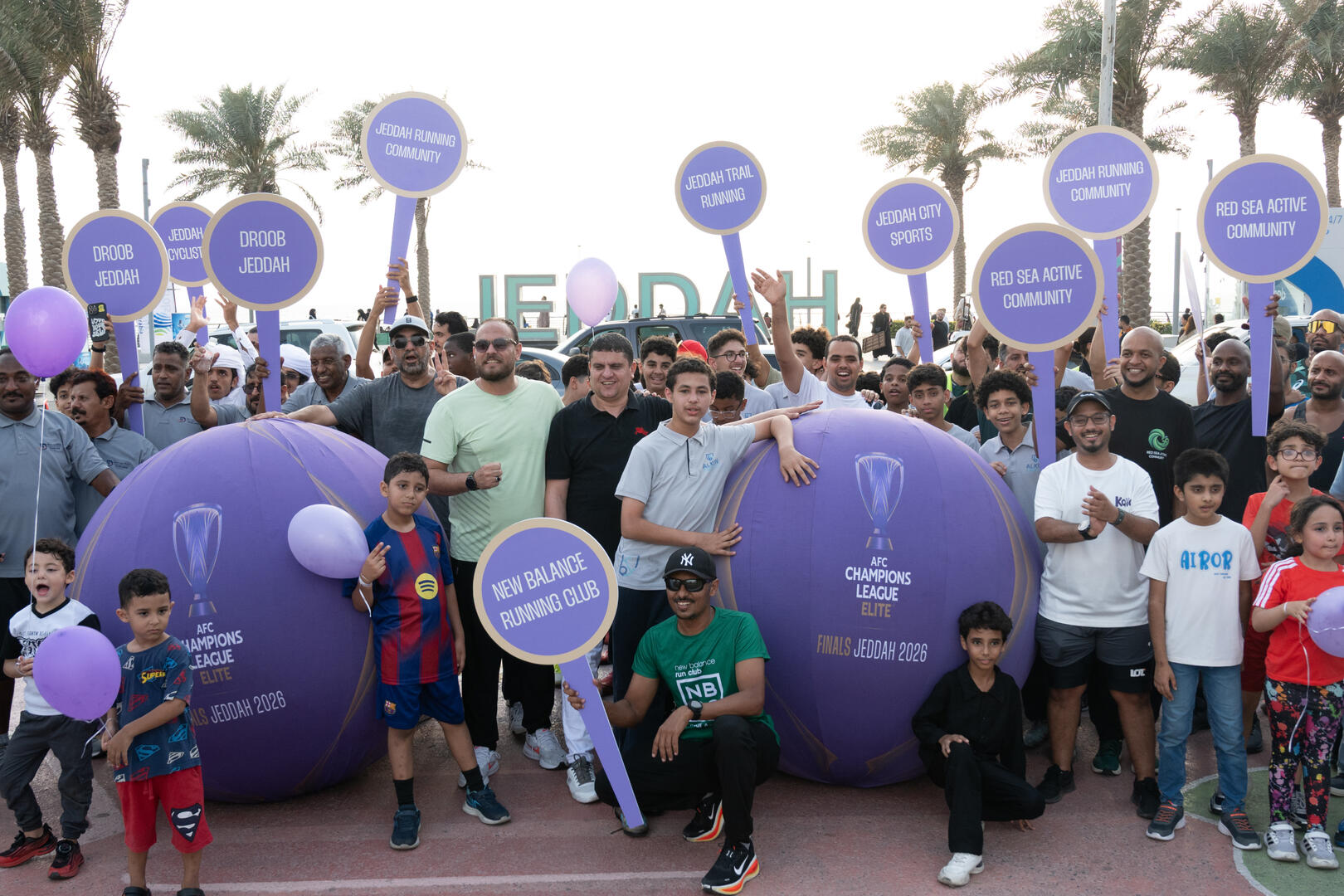 community engagement community engagement for the AFC ACLE championsleague final in Jeddah 2026